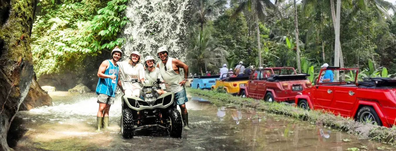 Combo Bali ATV Quad Bike North Ubud and VW (Volkswagen) Safari Tour 2 Combo Bali ATV Quad Bike North Ubud and VW (Volkswagen) Safari Tour